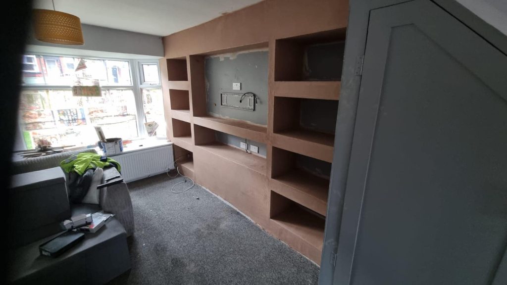 Professional plastering services by JLR Smith in Leeds